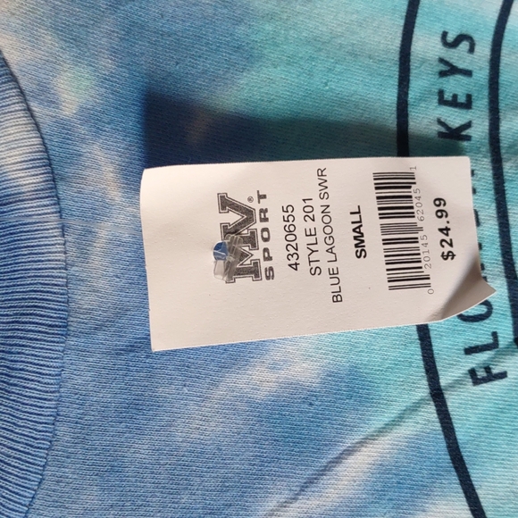 MV Sport Tee | Florida Key Largo Tshirt Size Small NWT - Picture 2 of 3
